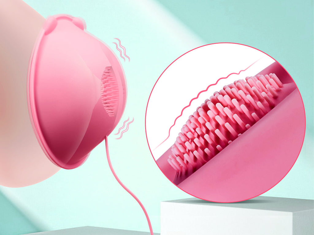 Vibrating Nipple Sucker & Clamp Toy