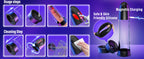 Penis Pump Sex Toy for Men - Penis Pump for Penis Enlargement with 4 Suction Modes & 4 Pressure Modes