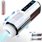 7 Vibrating & 5 Sucking Thrusting LCD Display Automatic Male Masturbator