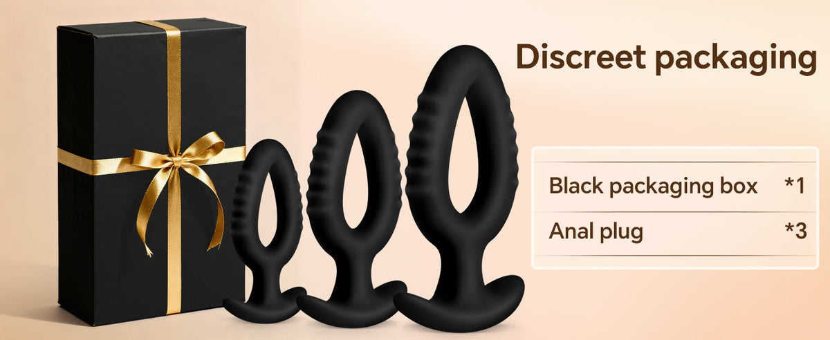 Pop Plugs 3 Piece Silicone Anal Trainer Set