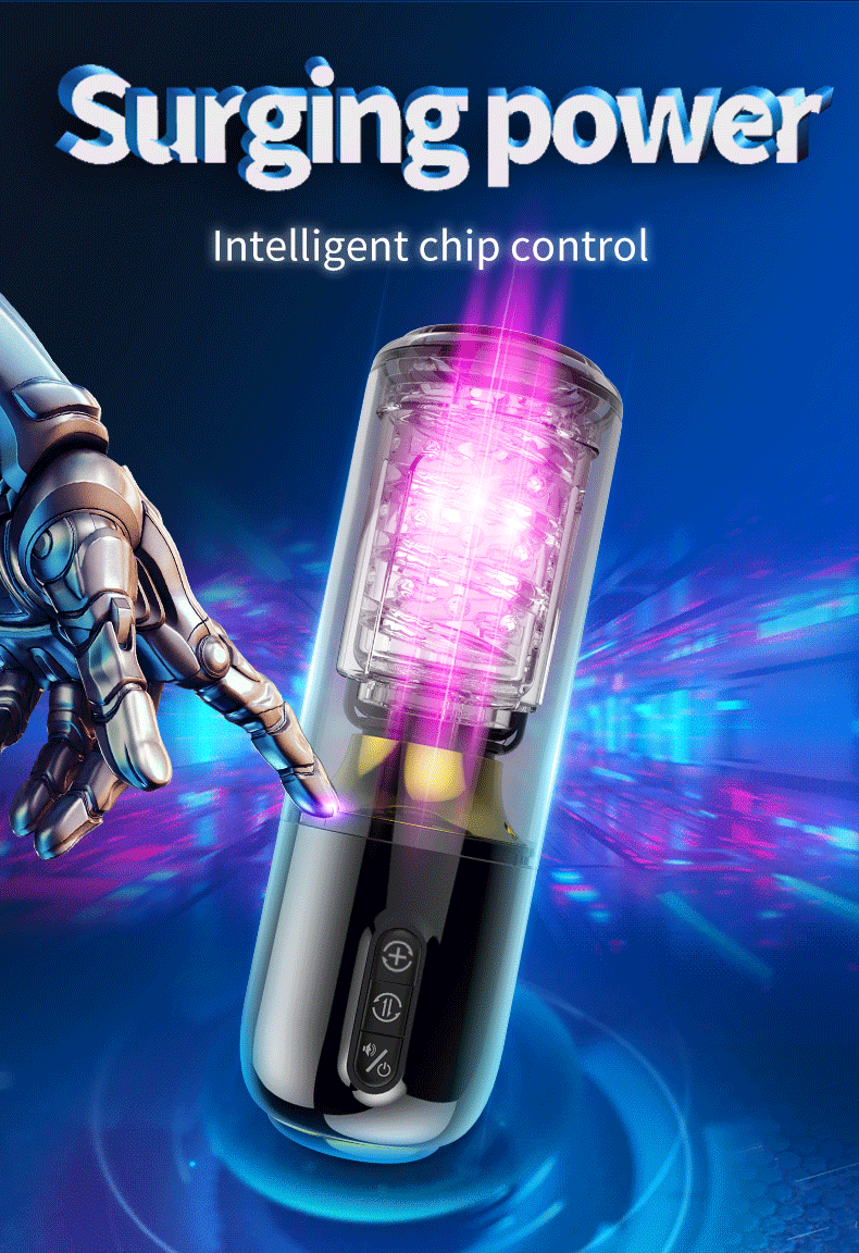 Blowjob Machine 3 Speeds 8 Modes Rotating Thrusting for Beginner