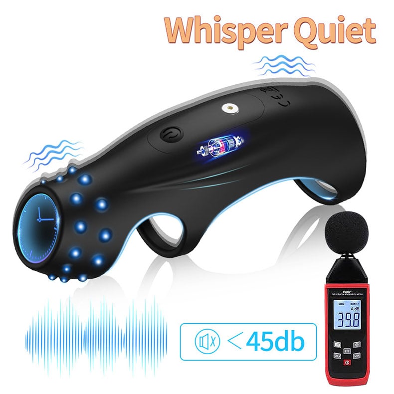 10 Vibrating Cock Ring with G-spot Stimulation and Remote Control