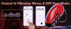 APP Remote Control Male Chastity Devices Sissy Cock Cage with 10 Vibrations
