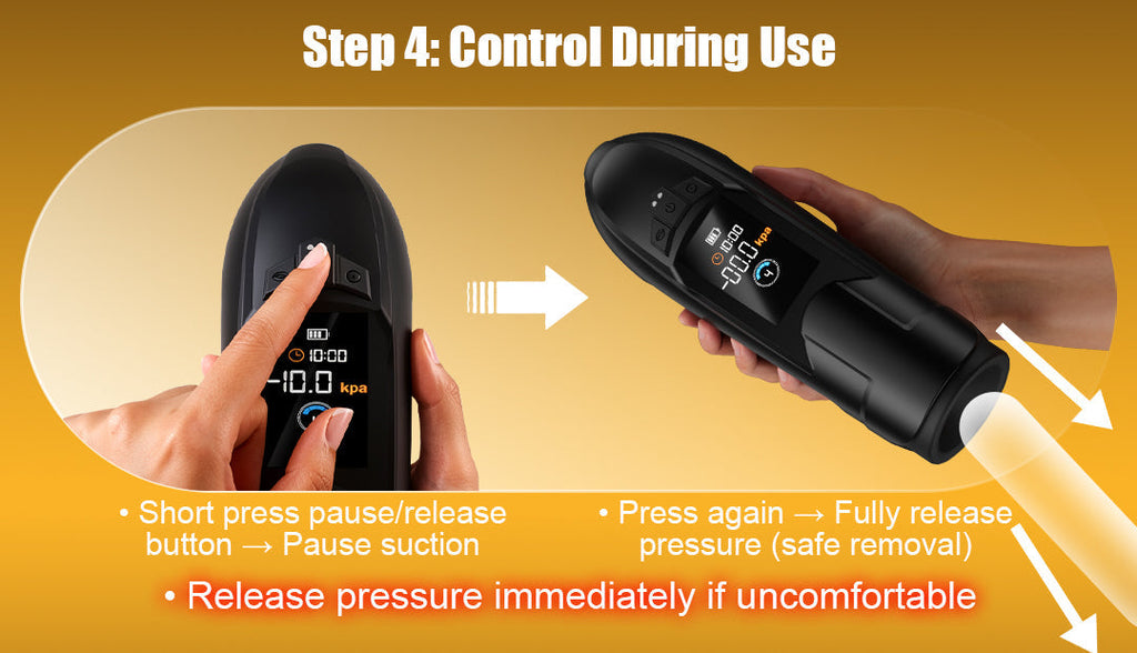 Flesh-like Sleeve Long-lasting Suction Clear Guidance Automatic Male Masturbator
