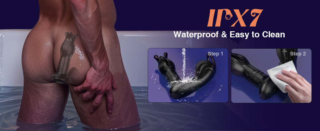 9 Tension Shock Flapping Prostate Massager Anal Toys