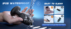 Anal Toys Anal Plug with 7 Rotation & 7 Vibration Anal Vibrators
