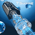 King -Powerful Suction 360° Deep Tight Wrapping Easy to Clean Masturbator