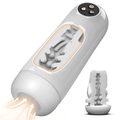 Baymax 10 Suction Vibrations One-button Activation APP-controlled Multi-point Massage Male Masturbator