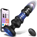 APP Remote Control 12 Vibrating & Thrusting Prostate Massager Anal Toys