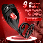 3-in-1 Glans Trainer Masturbation Cup with Penis Ring