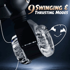 Hazel - Wearable Male Masturbator 3-in-1 9 Thrusting Rotating Vibrating Sex Toy for Men Stroker