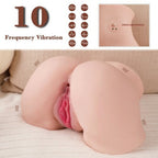 Nova – Electric 2-in-1 Sex Doll 7 Vibrations 100% Waterproof Realistic Butt