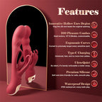 3 in 1 Buniva Rabbit Vibrator Sex Toys for Women