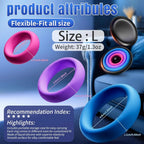 PowerLoop Colored Silicone Cock Ring Set