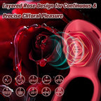 Couples Rose App Remote Control Wearable Vibrator