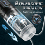 9 Rotating & Thrusting & Sucking Masturbator Cup Male Men Sex Toy