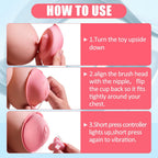 Vibrating Nipple Sucker & Clamp Toy