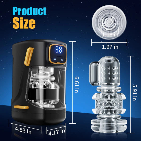 DeepRide X ThrustMate Pro – Masturbator with 300 thrusts/min