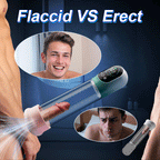 Electric Penis Pump with mini Pocket Pussy 2 in 1 Vacuum Pump for ED Treatment with 5 Suction Modes
