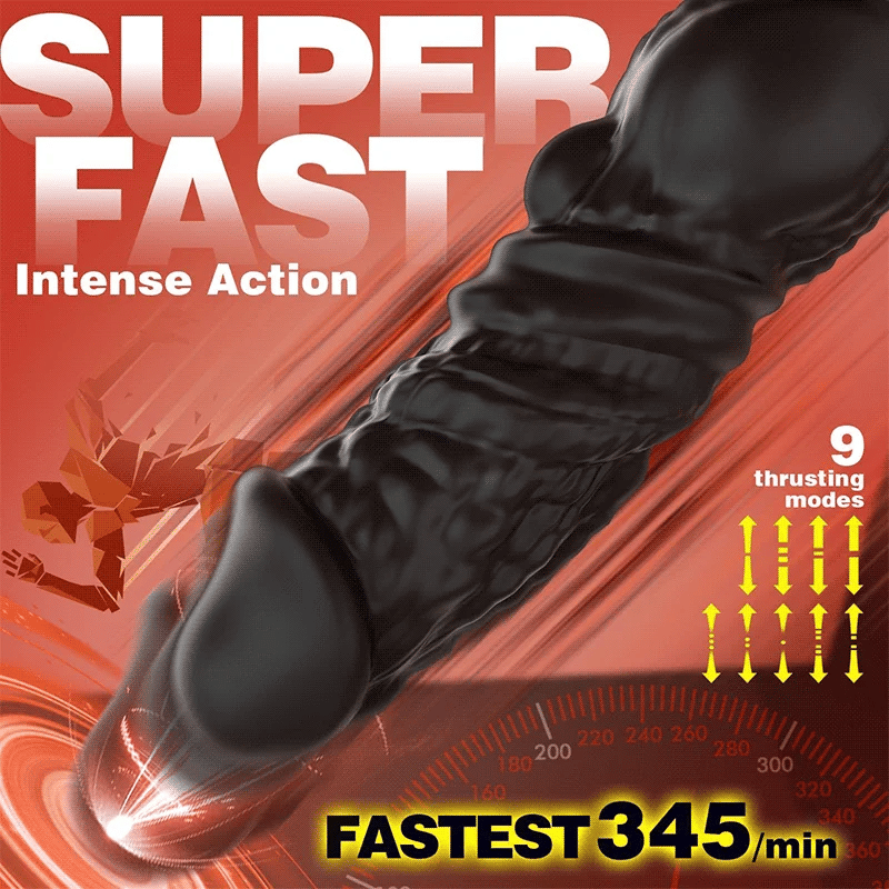 Upgrade Fast Thrusting 6-in-1 Prostate Massager with Remote Control and APP