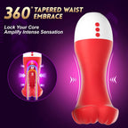 10x Sucking & Licking Vibrating Male Stroker