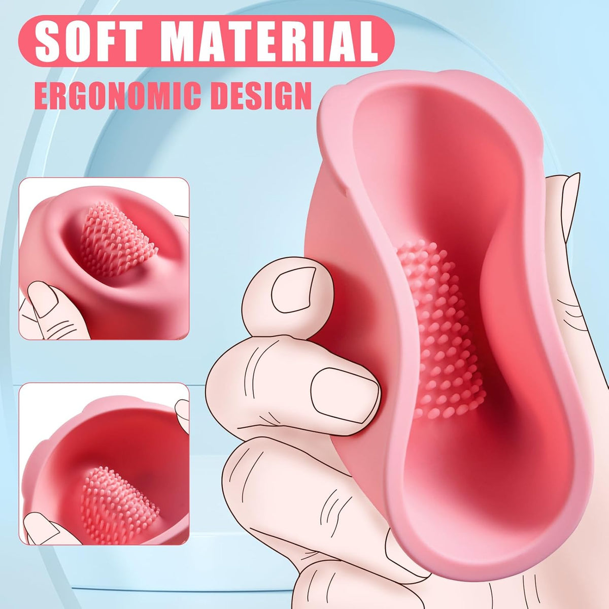 Vibrating Nipple Sucker & Clamp Toy