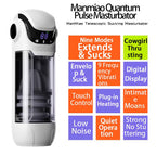 Manmiao Touch Control Digital Display & Telescopic Sucking Masturbator