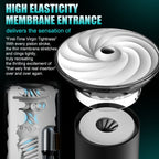 9 Suction Modes & Powerful Vibration 2.8x Wide Sleeve Electric Male Masturbator Cup