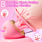 Velour Grip Kneading & Vibrating Nipple Stimulators