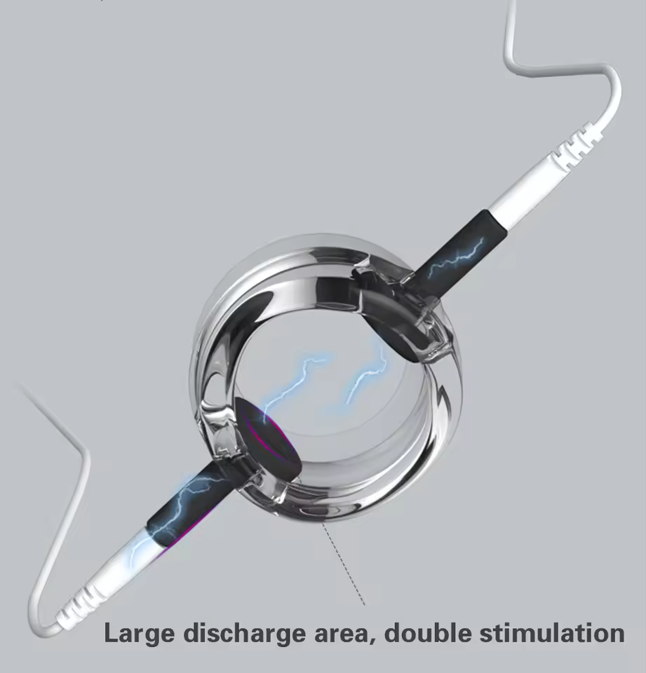 E-stim Eichel Penistrainer Stimulator mit 19 Electric Shock Intensity & 8 Modes
