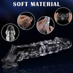 Double Signal Vibrating Penis Sleeve Cock Ring
