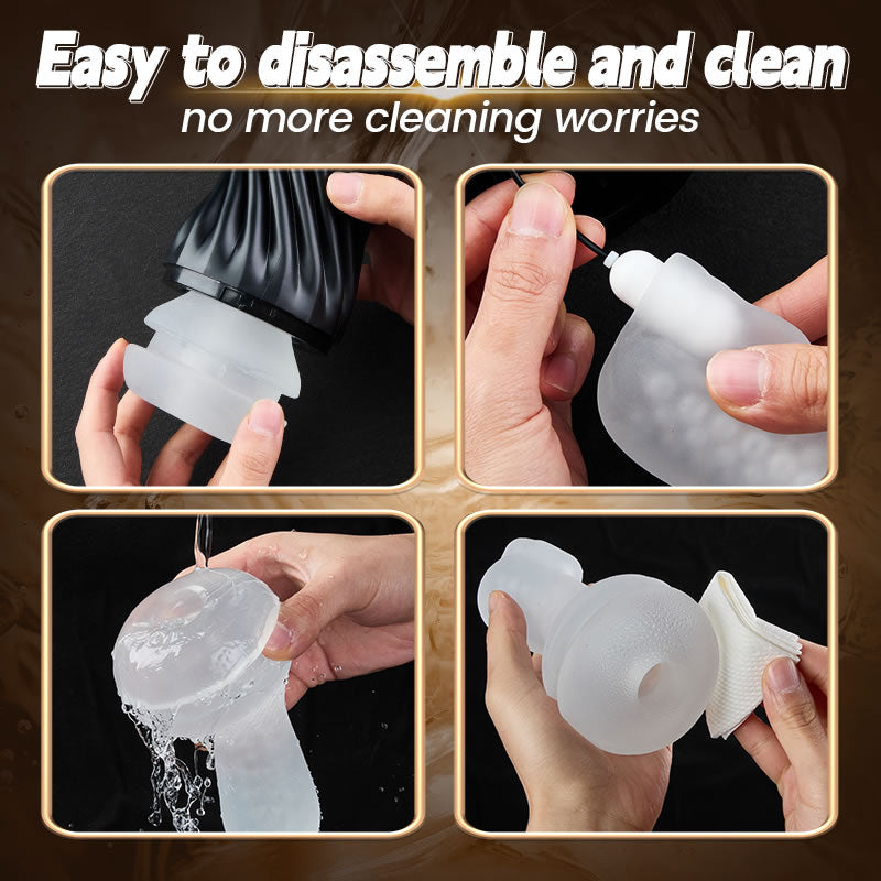 Gasvortex 7x Suction and Vibration Twistable Casing Male Masturbator