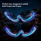 Double-ended Glass Dildo for G-Spot & P-Spot