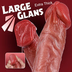 Colt - 9.84 In Swinging & Thrusting & Heating Dildo with Large Rounded Glans Real Skin