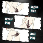 Swing Thrusting with Heating Modes 1:1 Lifelike Upgraded Licking Dildo