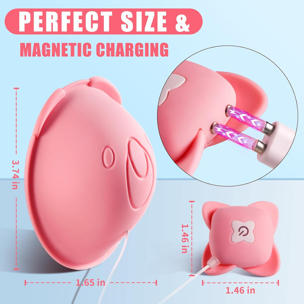 Vibrating Nipple Sucker & Clamp Toy