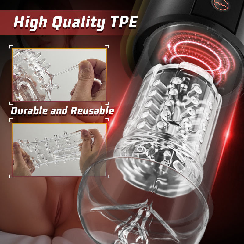 Eder - Automatic Sucking Thrusting Detachable Masturbator