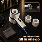 Raiden – Ergonomic Male Masturbator Non-Slip Arc Handle for Fatigue-Free Grip Durable Telescopic Rotation Motor