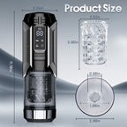 Queen Kendal 7 Vacuum Sucking for Oral Sex LCD Display Masturbator