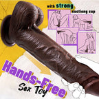 Extra Large Outrider Vibrating Thrusting Thick Long Lifelike Dildo 10.75 In