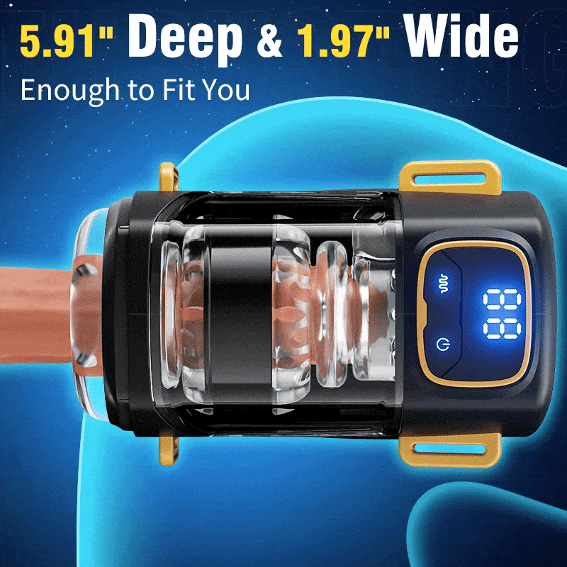 DeepRide X ThrustMate Pro – Masturbator with 300 thrusts/min