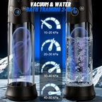 BathFun Pro - AI Pressure-Controlled 9 Vacuum Training LCD Real-Time Pressure Display 58dB Penis Pump
