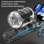 Toyshcool Hands-Free Male Masturbator with Adjustable Stroke & Sleeve Tightness