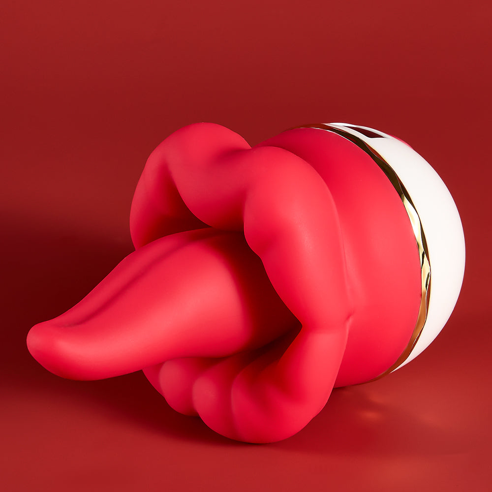Silk Teaser Rose Tongue Vibrator