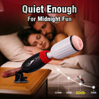 Stella - 2 in 1 Thrusting Heating Couples Sex Machine with Remote Control