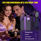 360° Conical Rotating Vibrating Penis Head Stimulator