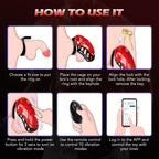 APP Remote Control Male Chastity Devices Sissy Cock Cage with 10 Vibrations
