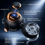 Hazel - Wearable Male Masturbator 3-in-1 9 Thrusting Rotating Vibrating Sex Toy for Men Stroker