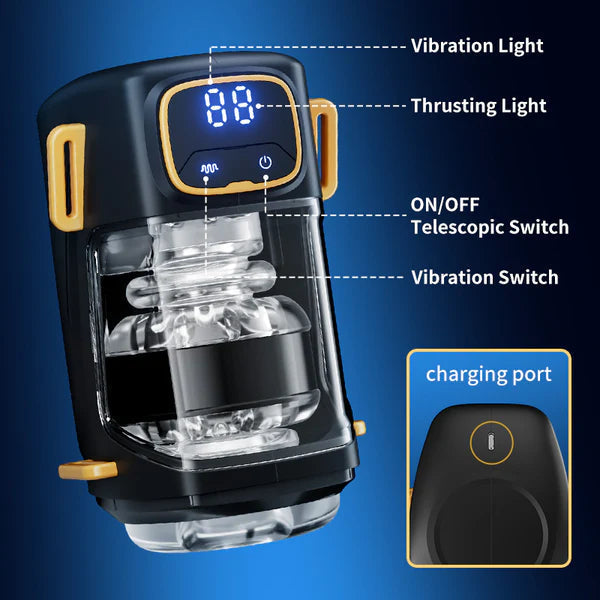 DeepRide X ThrustMate Pro – Masturbator with 300 thrusts/min