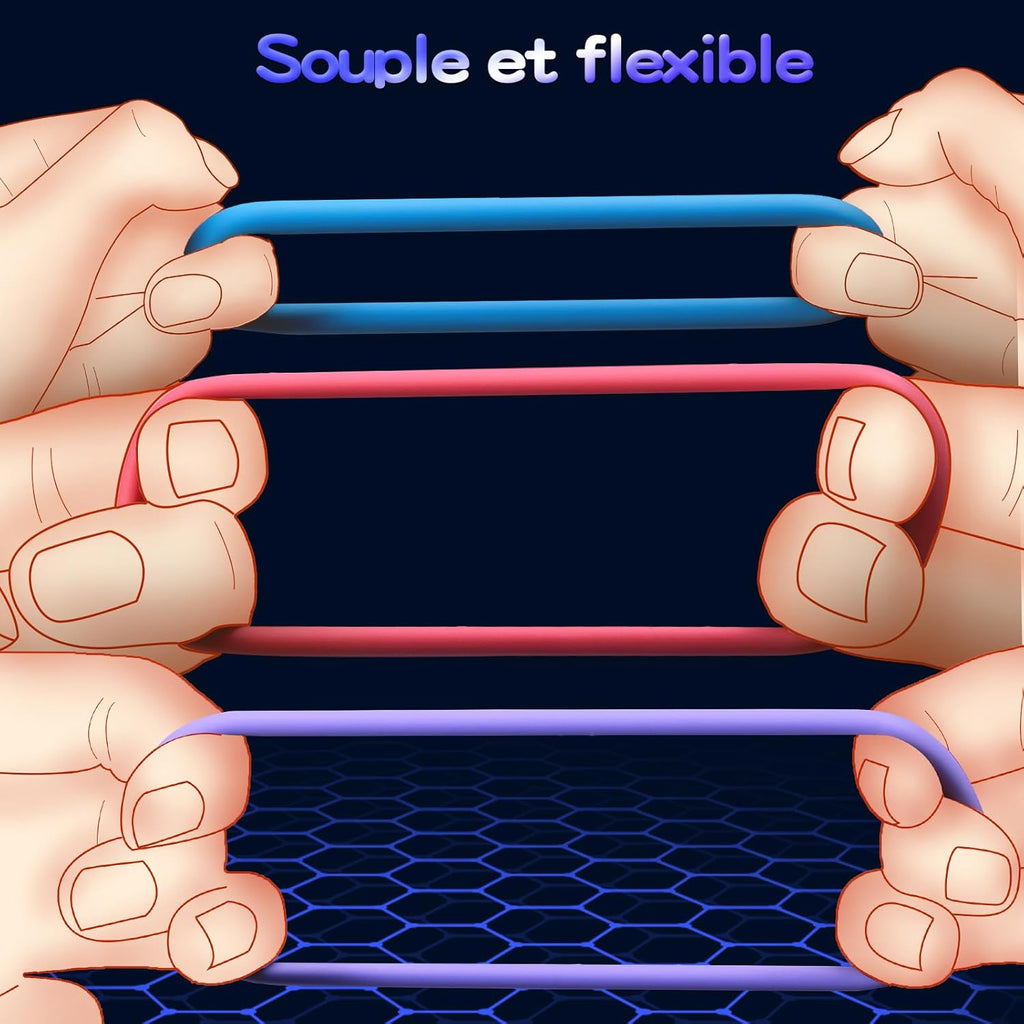Candy Colours 3 Different Sizes Reusable Silicone Penis Ring